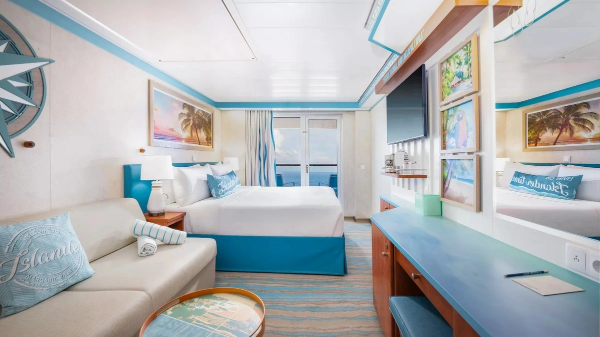 Margaritaville at Sea balcony stateroom.webp