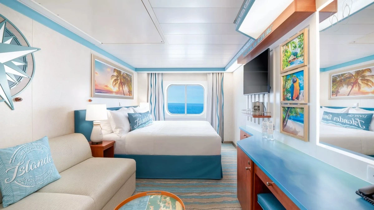 Margaritaville at Sea oceanview stateroom.webp