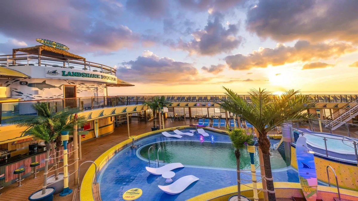 Margaritaville at Sea Islander main pool deck.webp