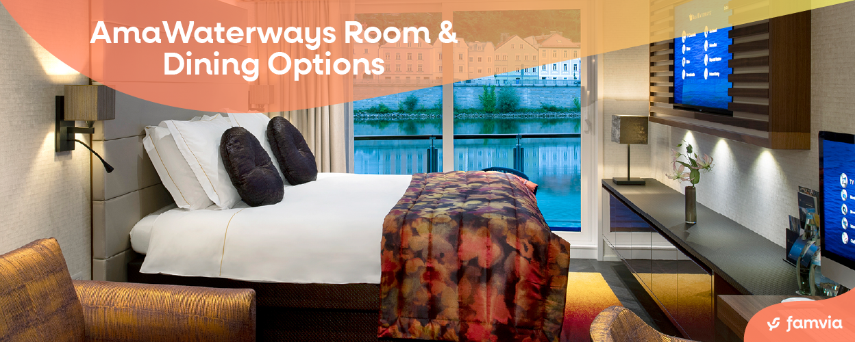 AmaWaterways Room & Dining Options