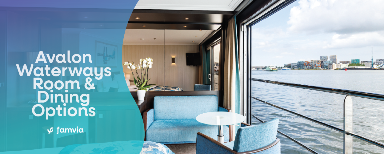 Avalon Waterways Room & Dining Options