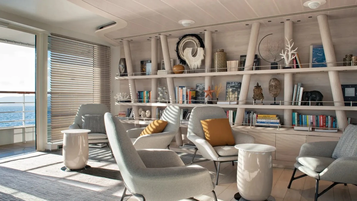 Ponant Cruises Library.webp