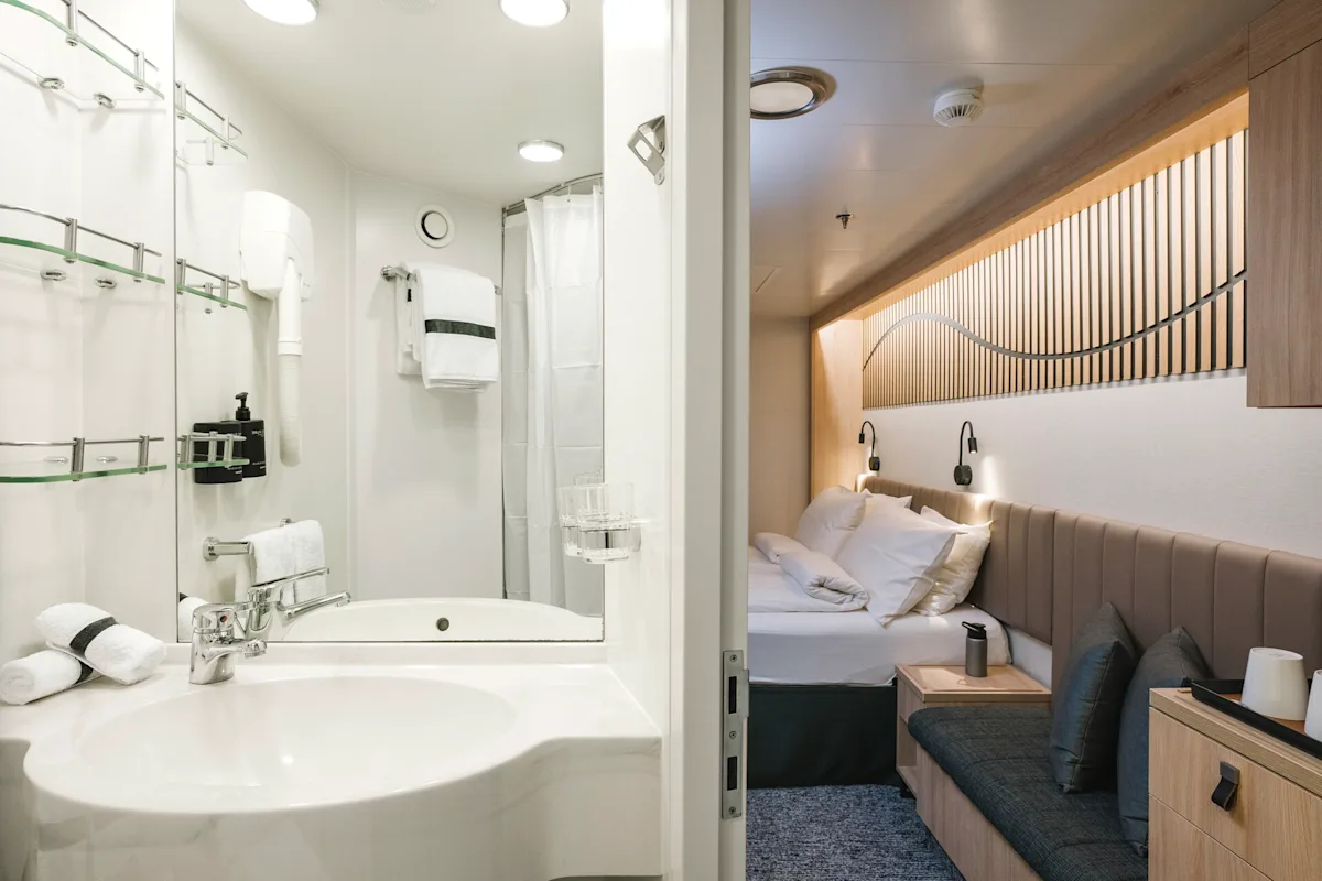 HX Hurtigruten Expeditions Inside Cabin.webp