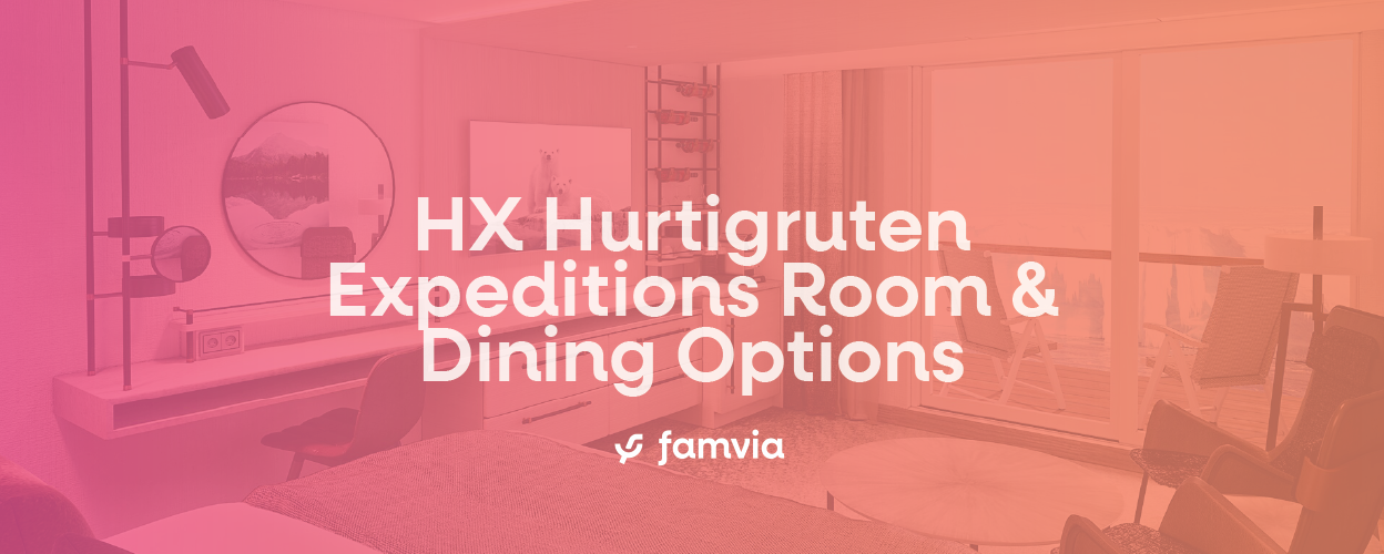 HX Hurtigruten Expeditions Room & Dining Options