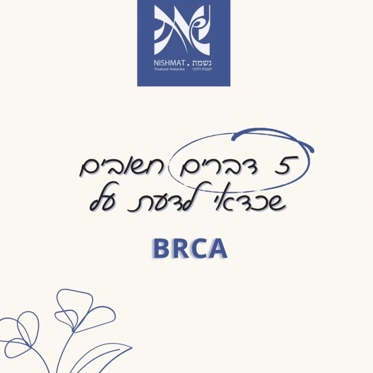 Instagram post from nishmat_yoatzot_halacha. This post is in position 20.