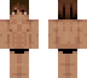 Male template with abs Fix