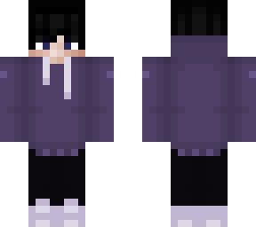 purple (with hood)