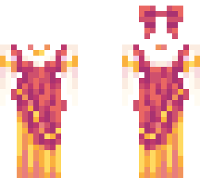 Red & Gold Ball Outfit - Base