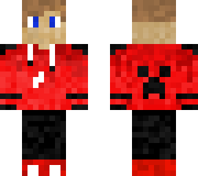 Red hoodie boy