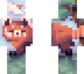 . red panda - 1.7k pixel art <3 .