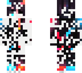 White gamer boy with red and blue