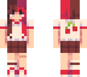 cherry chocolate ; te