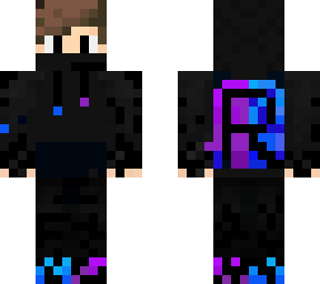 techno gamerz skin purple R version