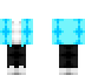 OB - Neon Aqua Blue Coat w/ Matching Fit