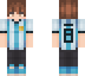 Karl Jacobs Wearing Argentinas Football ...