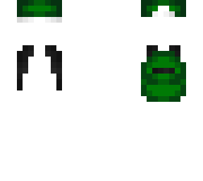 DOB - Green Backwards Cap & Ba...