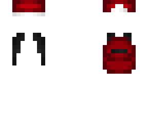 DOB - Red Backwards Cap & BackPack