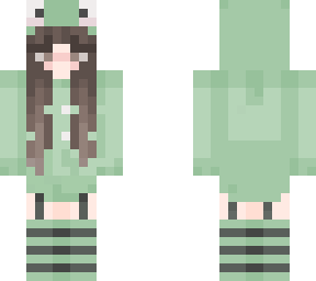 Frog girl with big jumper