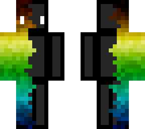 Rainbow Dark to Black