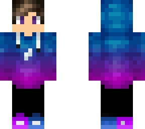 Blue-purple boy