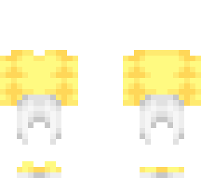 OB - Lemon Yellow Top w/ White Skirt