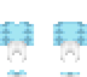 OB - Sky Blue Top w/ White Skirt