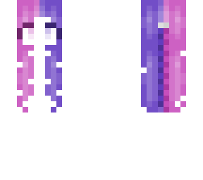 Half purple half pink hair base.
