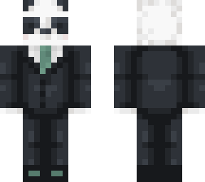 Panda in A Suit // Request!