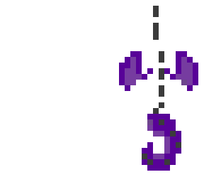 Dark purple wings (base)