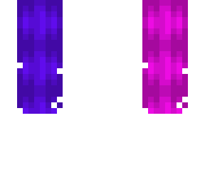 Half pink half purple glory HB~~~
