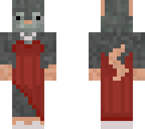 rat with super hot red dress