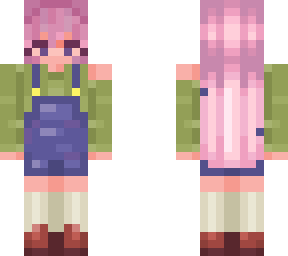 First skin!//green girl☘?//