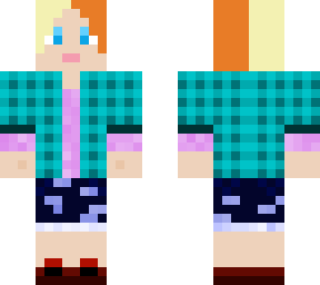 Split hair Nonbinary