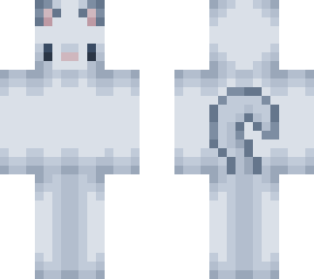 Simple White Cat