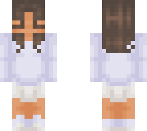 Stephanie; Blue Sweater and Bow