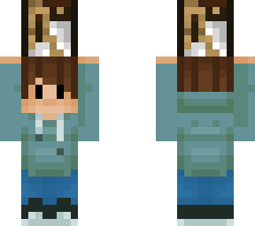 Theweird1 carrying a crafting table