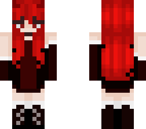 red girl edit