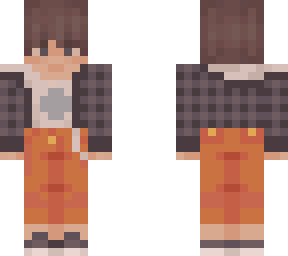 boy in plaid