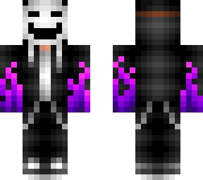 Hacker Skin - Purple Flames