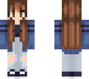 Blue Cardigan and Jeans