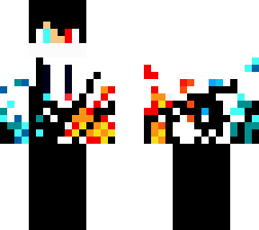 Elemental guy getting sucked into the Void