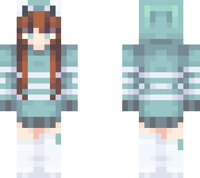 ~A_Cute_Girl_In_A_Cozy_Blue_Sweater~