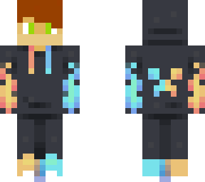 Fire and ice hoodie
