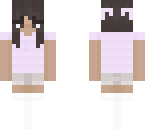 purple jean shorts for the summer <3