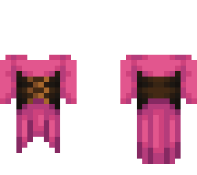 OB - Corset w/ Pink Top & Blouse