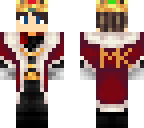 ROYAL KING SKIN FOR MINECRAFT (BLUE E...