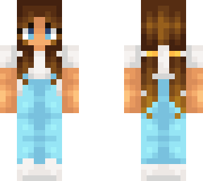 Golden Pigtail Farmer Girl