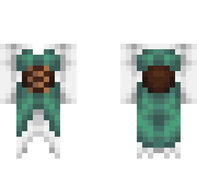 OB - White & Green w/ Lace Corset Dress