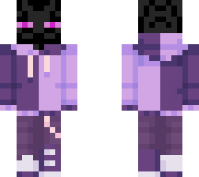 Gameend purple hoodie Enderman