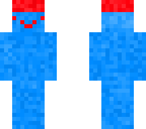 Sweaty Blob Red+Blue texturized
